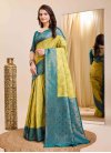 Kanjivaram Silk Designer Contemporary Style Saree - 2