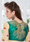 Lustrous Embroidered Work Jacket Style Salwar Kameez - 1