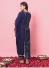 Embroidered Work Silk Blend Readymade Designer Salwar Suit - 3