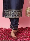 Embroidered Work Silk Blend Readymade Designer Salwar Suit - 2