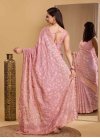 Organza Trendy Classic Saree For Ceremonial - 1