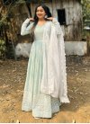 Embroidered Work Readymade Anarkali Salwar Suit For Party - 1