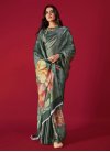 Crepe Silk Designer Contemporary Saree For Ceremonial - 2