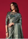 Crepe Silk Designer Contemporary Saree For Ceremonial - 4