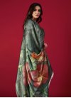 Crepe Silk Designer Contemporary Saree For Ceremonial - 1