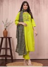 Embroidered Work Cotton Blend Readymade Salwar Suit - 2