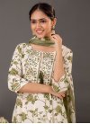 Cotton Blend Readymade Designer Salwar Suit - 3