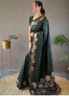 Lichi Silk Woven Work Trendy Classic Saree - 1