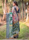 Silk Blend Trendy Classic Saree - 3
