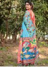Silk Blend Traditional Designer Saree - 4