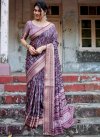 Silk Blend Trendy Classic Saree For Ceremonial - 3
