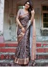 Silk Blend Traditional Designer Saree For Ceremonial - 2