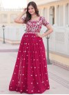 Georgette Readymade Classic Gown For Ceremonial - 1