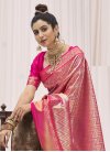 Kanjivaram Silk Designer Contemporary Saree For Ceremonial - 1