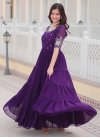 Georgette Readymade Designer Gown For Festival - 3