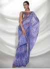 Georgette Designer Contemporary Style Saree For Ceremonial - 2