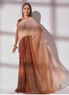 Georgette Designer Contemporary Style Saree For Ceremonial - 3