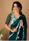 Bamberg Georgette Lace Work Designer Contemporary Style Saree - 1