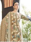 Cotton Lawn Designer Straight Salwar Suit - 1