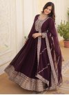 Georgette Readymade Trendy Gown - 2