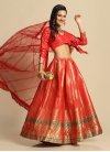 Jacquard Silk Designer Classic Lehenga Choli For Ceremonial - 2