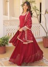 Vichitra Silk Readymade Designer Gown - 2