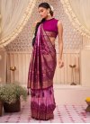 Purple and Violet Designer Traditional Saree - 1