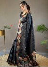 Silk Blend Trendy Classic Saree For Casual - 2