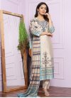 Cotton Silk Readymade Designer Salwar Suit - 1