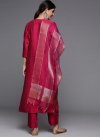 Silk Blend Readymade Designer Salwar Suit - 1
