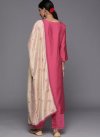 Embroidered Work Silk Blend Readymade Designer Salwar Suit - 1