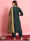 Cotton Silk Embroidered Work Readymade Salwar Suit - 1