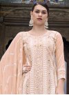 Embroidered Work Georgette Readymade Designer Suit - 2