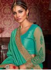 Preferable Art Silk Embroidered Work Contemporary Style Saree - 1