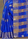 Glowing Resham Work Trendy Classic Saree For Casual - 2