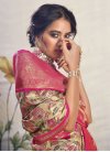Woven Work Silk Blend Traditional Designer Saree - 1