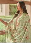 Embroidered Work Cotton Silk Pant Style Pakistani Salwar Suit - 1