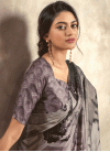 Satin Silk Designer Contemporary Style Saree - 3