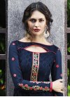 Sweetest Embroidered Work Brasso Georgette Pakistani Straight Salwar Suit For Ceremonial - 2