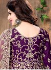 Perfervid Embroidered Work Banglori Silk Long Length Anarkali Suit - 1