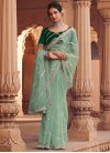 Organza Traditional Saree For Party - 2