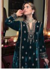 Velvet Palazzo Style Pakistani Salwar Suit - 1