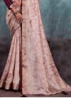 Woven Work Tussar Silk Designer Contemporary Style Saree - 2