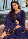 Embroidered Work Pant Style Salwar Suit - 2