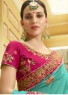 Art Silk Trendy Saree For Ceremonial - 1
