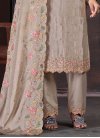 Chinon Pant Style Designer Salwar Suit - 3