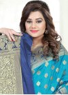 Resham Work Banglori Silk Trendy Saree For Ceremonial - 1
