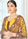 Lace Work Straight Salwar Kameez For Casual - 1