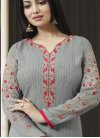 Ayesha Takia Embroidered Work Straight Pakistani Salwar Suit - 1