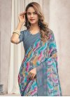Faux Chiffon Designer Traditional Saree For Casual - 1